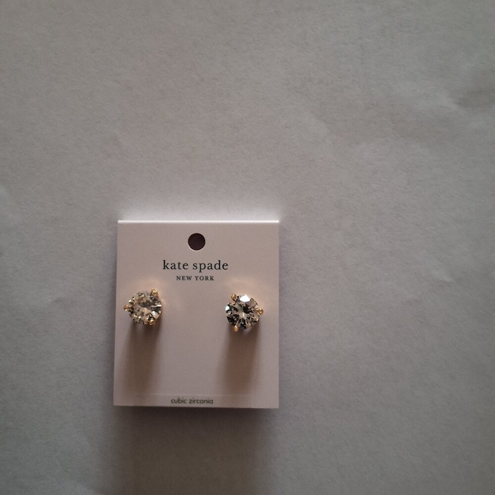 Kate Spade Rise and Shine Clear Earring